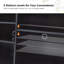 Silken Modern Sideboard Cabinet Door  with Adjustable Shelves-1237810893