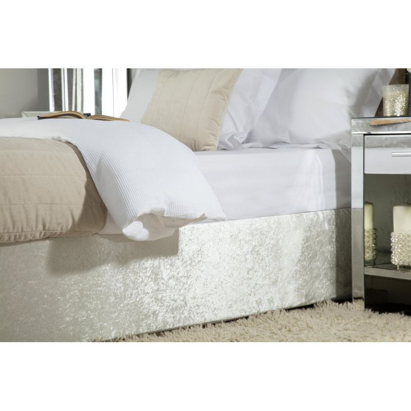 Tailored Wrap Around Bed Skirt, Single (3'), Champagne