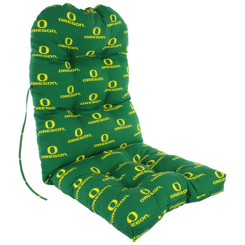 Coussin de chaise adirondack intérieur/extérieur NCAA