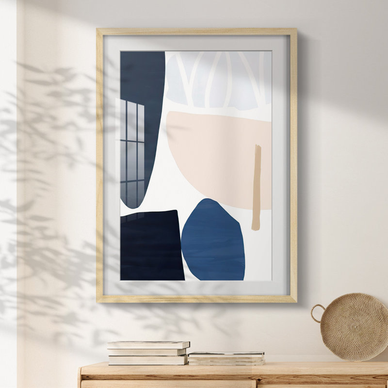 DenimAndSandIPremiumGalleryWrappedCanvas-Framed Print, Natural, 25.5" H x 17.5" W