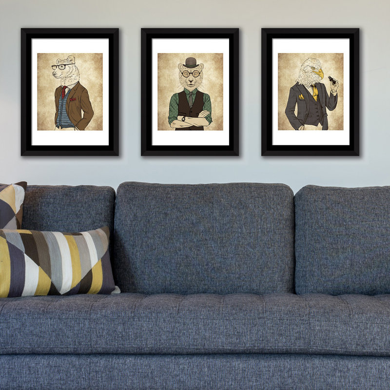 3 Piece Single Picture Frame Print