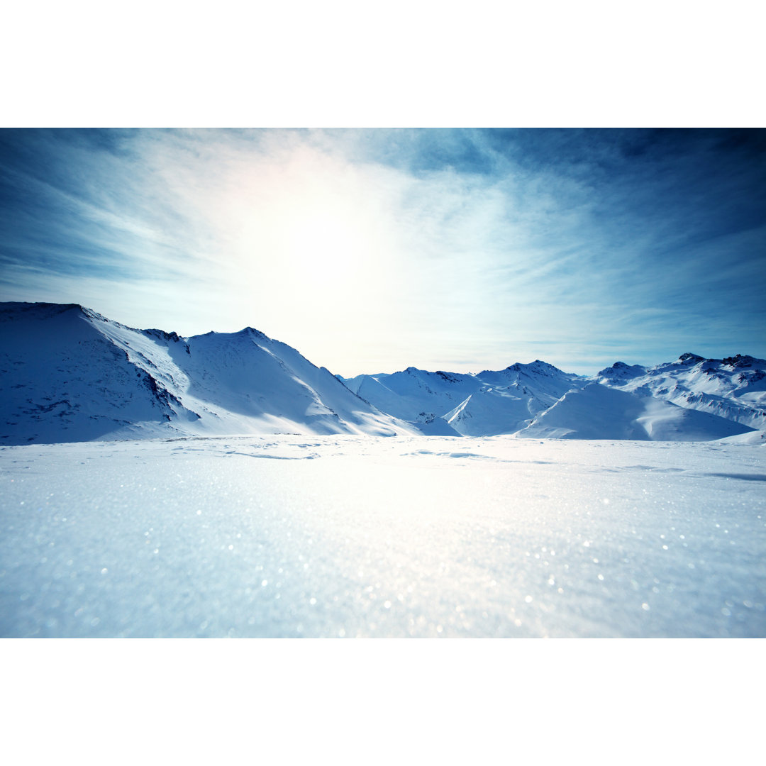 Österreichische Alpen von Aleksle - Kunstdrucke auf Leinwand