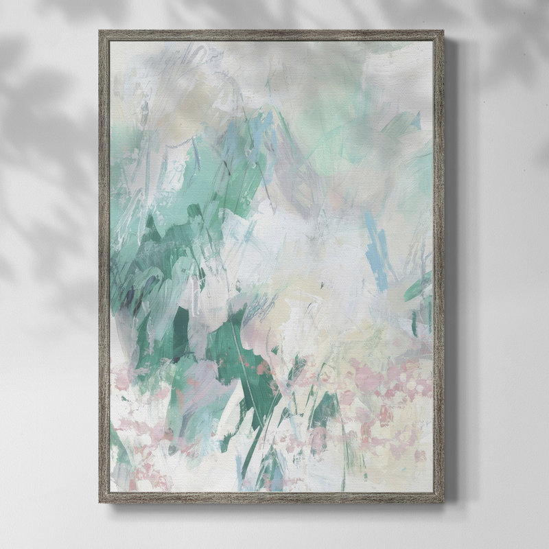 «Arctic Blossoms I», reproduction encadrée - bois massif, H 30 po x l 24 po