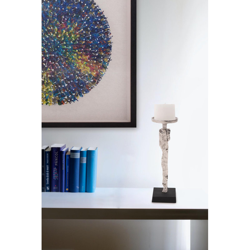 19'' H Aluminum Tabletop Pillar, 13" H x 4" D x 4" W