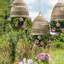 Meliora Rattan Garden Chandelier-1993791777