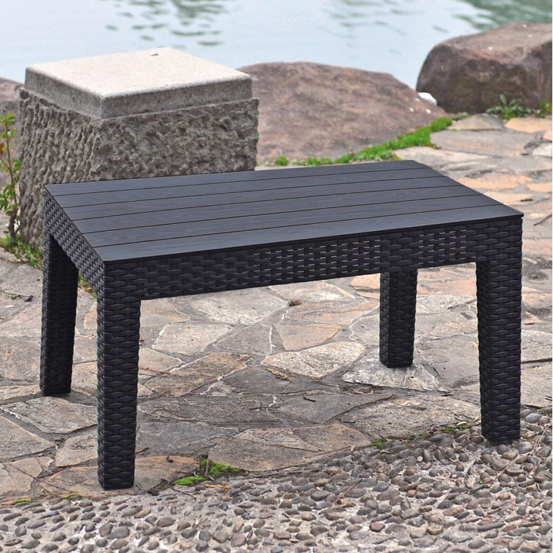 Qiang Rectagular 72Cm L Outdoor Coffee Table