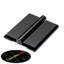 10x Black Acrylic Piano Hinges 45 mm, Self-Adhesive, No Glue Required