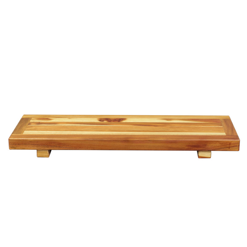 Eleganto 29" Teak Wood Bathtub Tray and Seat