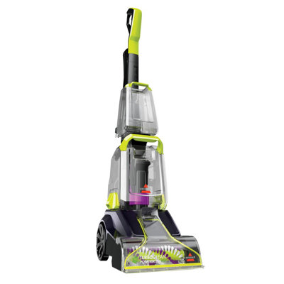 BISSELL TurboClean PowerBrush Pet Carpet Cleaner, 2987,Green/ Black