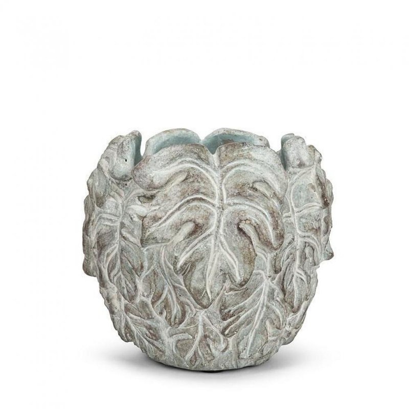 Muthaih Cachepot, 6" H x 6" W x 6" D