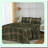 California Cozy Flannel Sheet Set - Deep Pockets, All Seasons Breathable, Super Soft & Warm Bedding - DNA Plaid Design - 4 Piece Set
