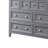 Pheby Transitional Style 7-drawer 56 In. Gray Dresser