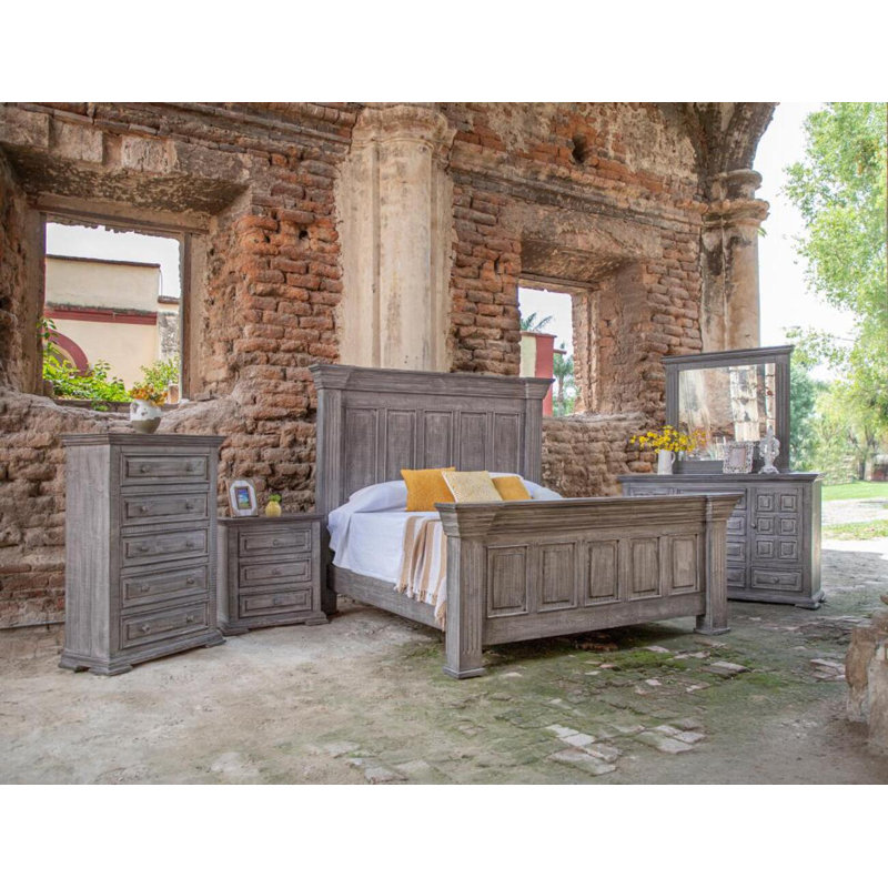 Ensemble de chambre à coucher 5 pièces Terra, Queen