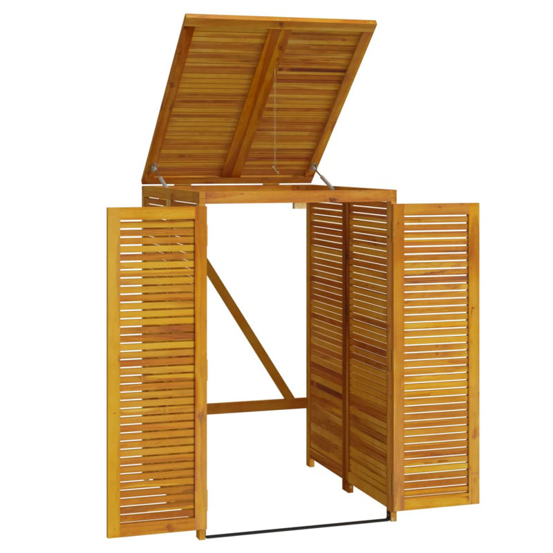 Nerys Wooden Single Bin Store