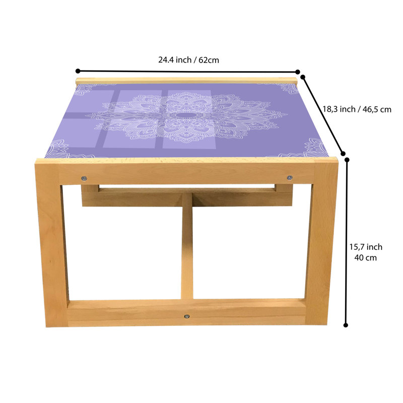 Jalna Sled Coffee Table, 40cm H x 46.5cm W x 62cm D