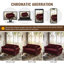 Canapé capitonné en velours 82,6 po Chesterfield-1630071710