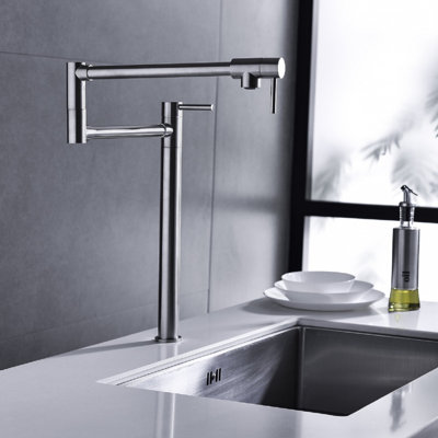 Pot Filler Faucet With Extension Shank