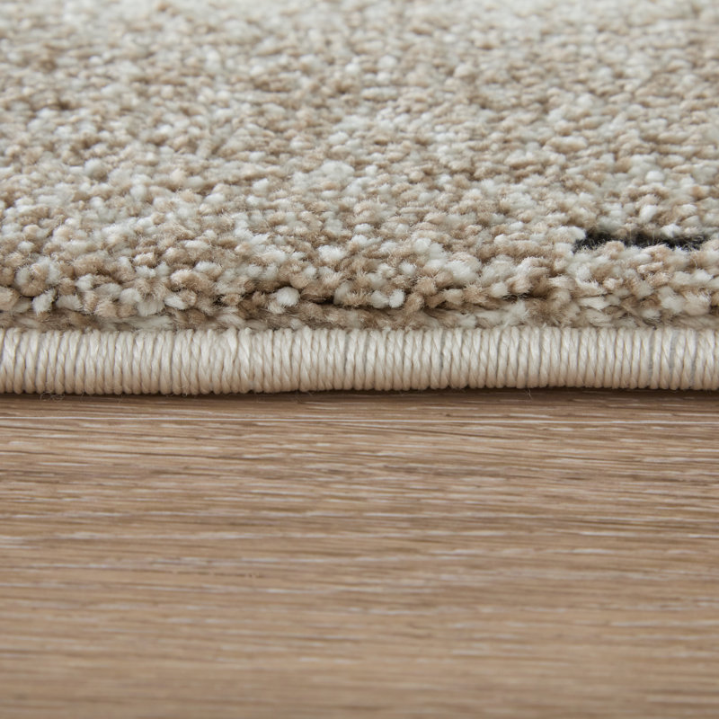 Tapis moderne à rayures Odera, Rectangulaire 2 pi x 3 pi