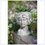 Pot de fleurs mural en ciment
