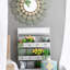 Miroir rond en fer