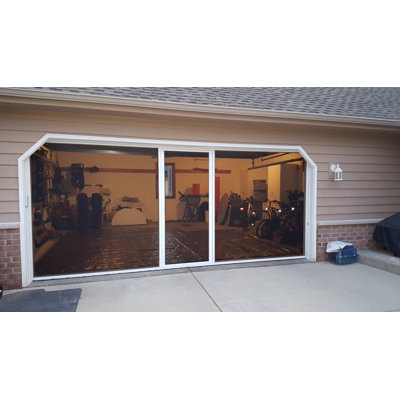 Paravent de porte de garage l 8 pi x H 9 pi