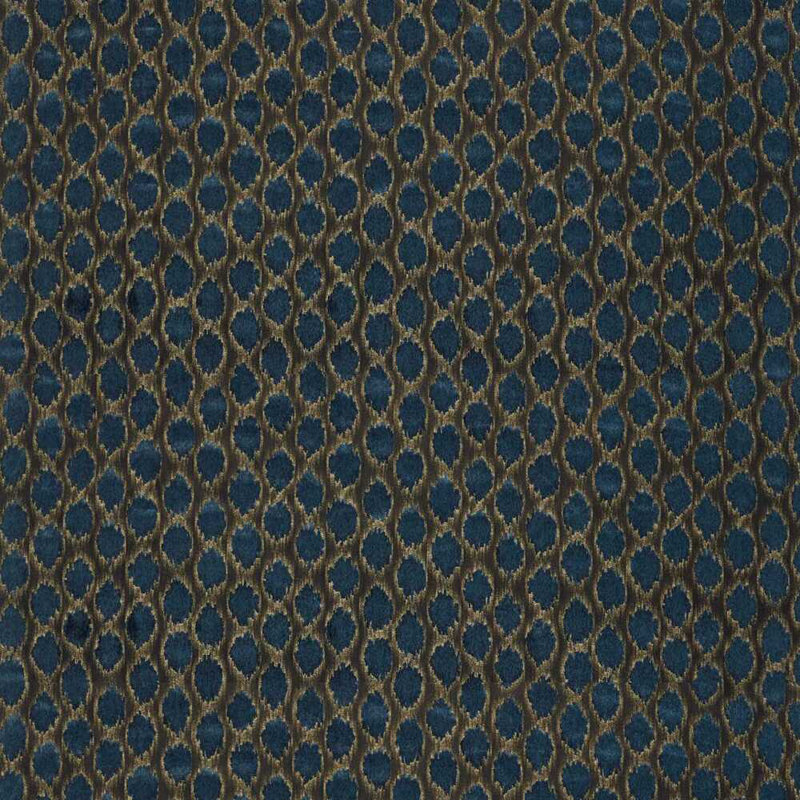 Ikat Spot Fabric, Ink
