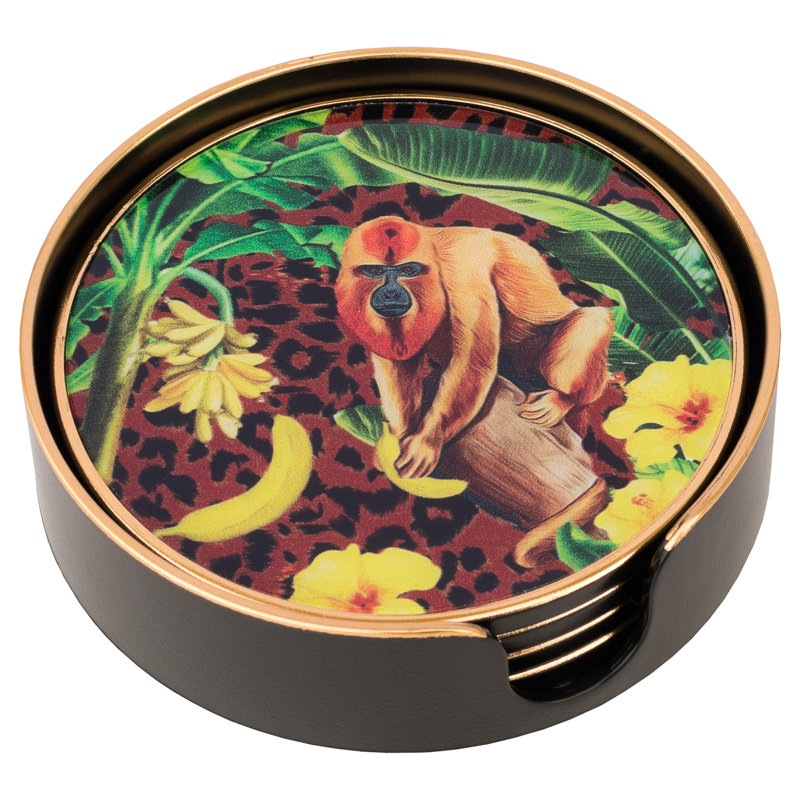 Animal Print Coaster