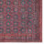 Tapis rouge foncé / bleu lavable à la machine Kalinaire-76986931
