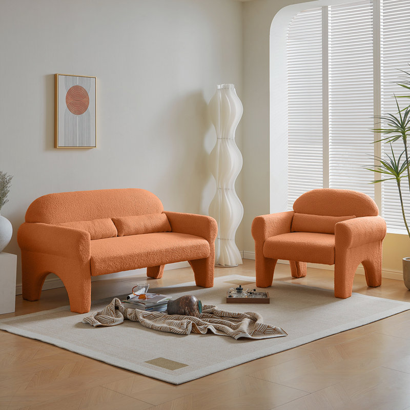 2 Piece Set Sofa Couch