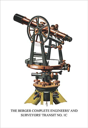 « the berger complet engineers » et les inspecteurs», impression sur toile no. 1c