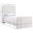 Fira Daliah Chenille Fabric Upholstered Bed-1639458601-1639458600