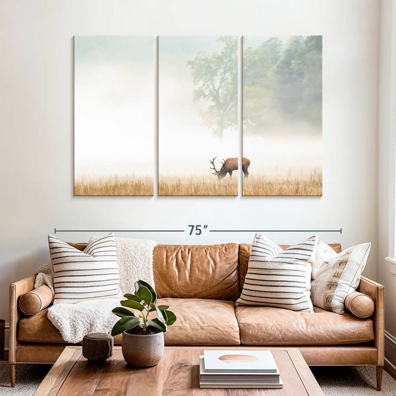 Brampt Cataloochee Elk, 42" H x 65" W