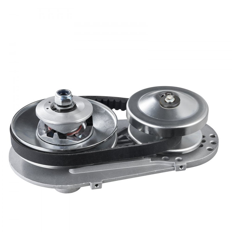 Embrayage durable 2000 RPM avec moteur 2-8 HP et courroie en caoutchouc, Argent