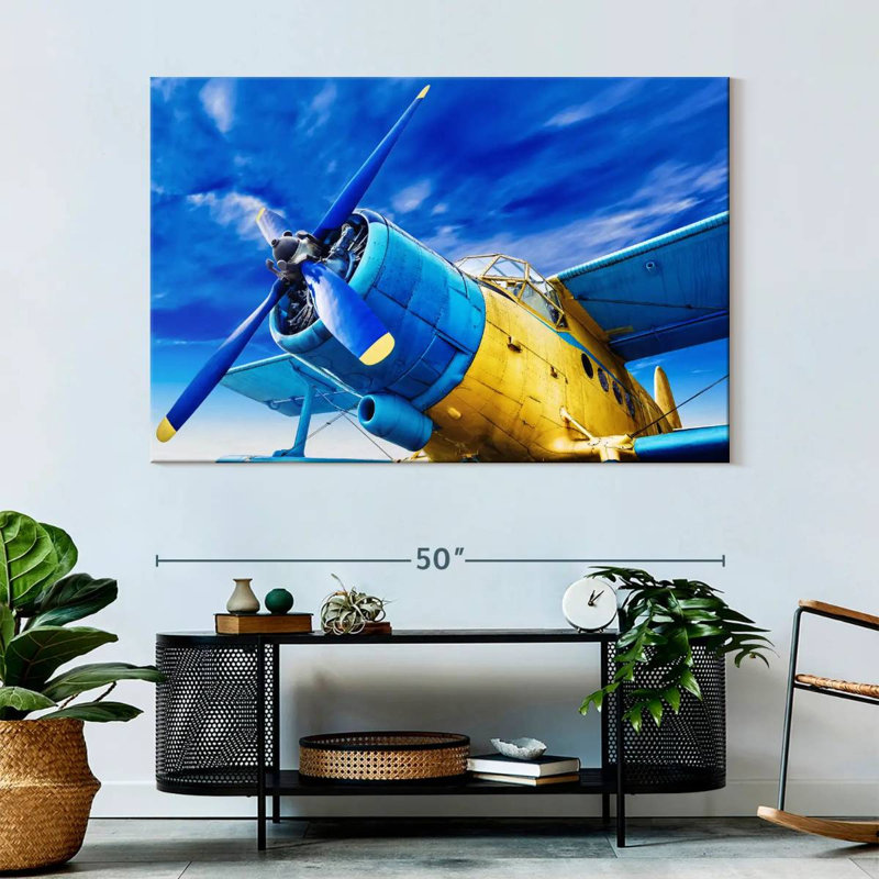 Mehar Funky Airplane, 34" H x 51" W