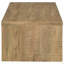 Table basse rectangulaire en bois d'ingénierie