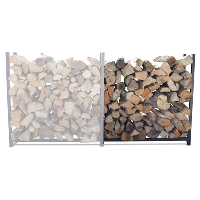 Edgington 47.8'' W Metal Log Rack