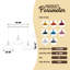 3 - Light Silver Kitchen Island Pendant-1315800686-1315800689