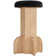 Hine Upholstered Counter Stool with Solid Wood Frame