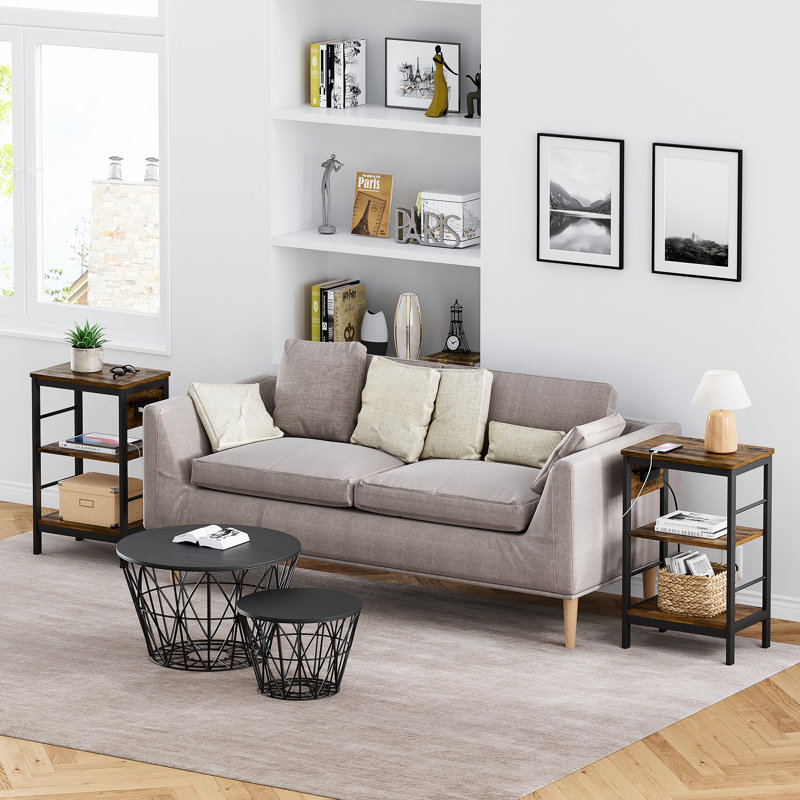 Bovee End Table Set, Brown