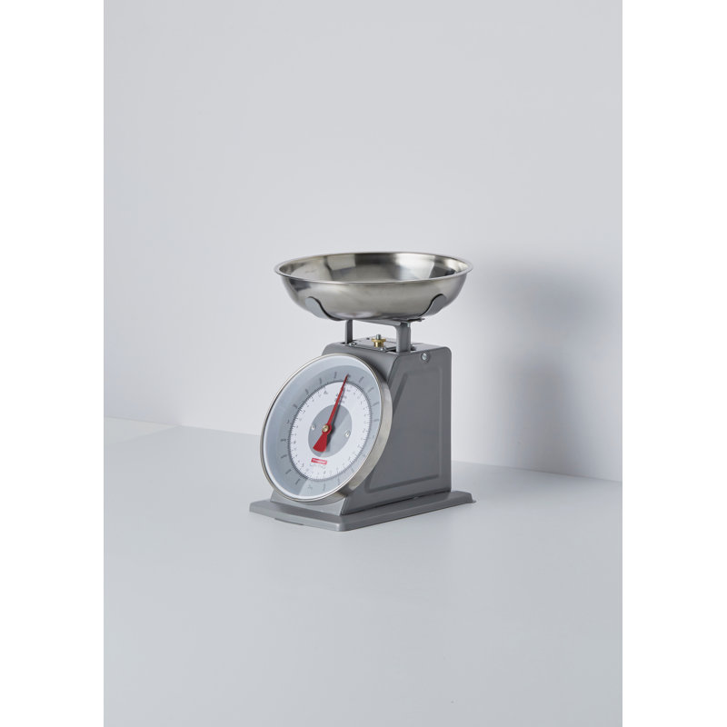 Living Mechanical Kitchen Scale, Grey