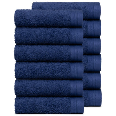 Ensemble de serviettes essuie-mains 100% coton 4 pièces Kendra