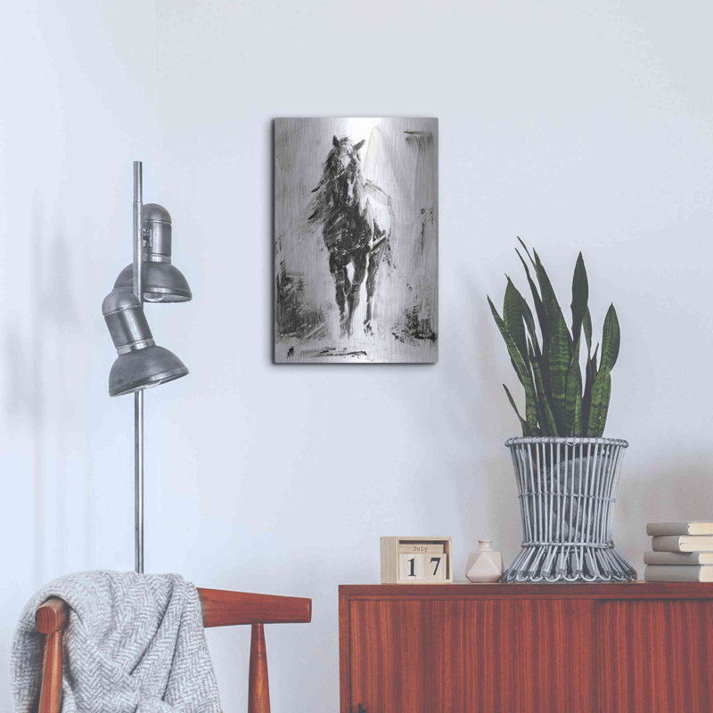 " Rustic Stallion II " by Ethan Harper, 24" H x 16" W