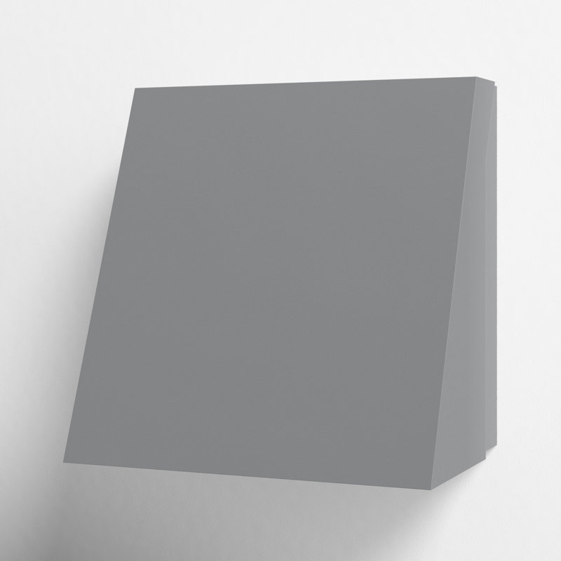 Luther Aluminum LED Wall Light, Silver