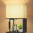 Codrina 59" Bookcases with LED Light and Remote Control, 3 Color Temperature Column Floor Lamp-1427637301