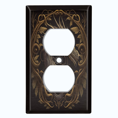 Plaque murale Elder Dragon Nature Crest