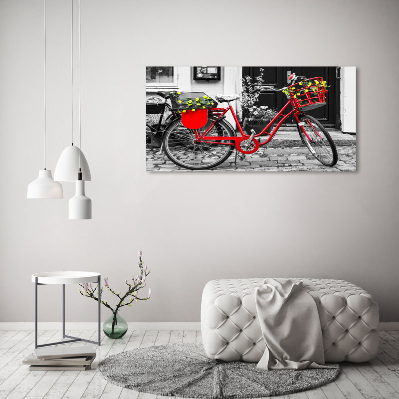 City Bike - Wrapped Canvas Print