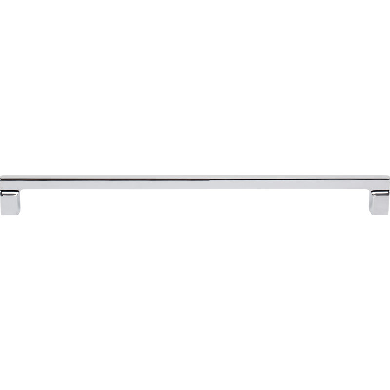 Reeves 12" Center To Center Bar Pull, Chrome, 18"