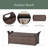 PE STORAGE BENCH