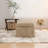 46" W Chenille  Upholstered Ottoman without Storage Space-118819858