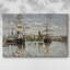 Ships at Rouen-Claude Monet-Gallery Wrapped Canvas-1872-1918711223